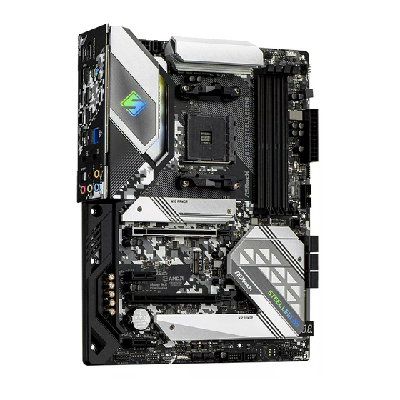 ASROCK B550 Steel Legend Mode D'emploi