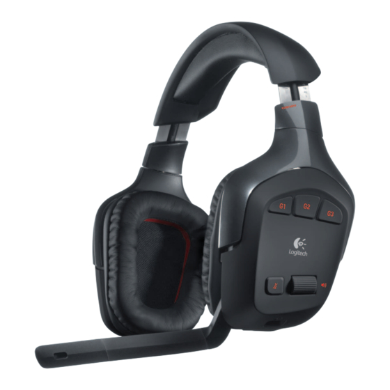 Logitech G930 Mode D'emploi