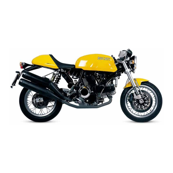 Ducati SPORTCLASSIC SPOORT 1000S Manuels