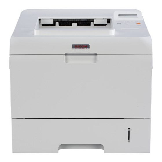 Ricoh SP 5100N Mode D'emploi