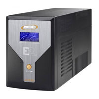INFOSEC UPS SYSTEM E2 LCD-2000 Notice D'utilisation