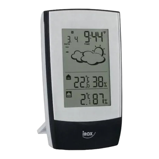 IROX HBR558 Mode D'emploi