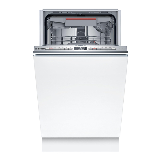 Bosch SPV4EMX24F Manuel D'utilisation