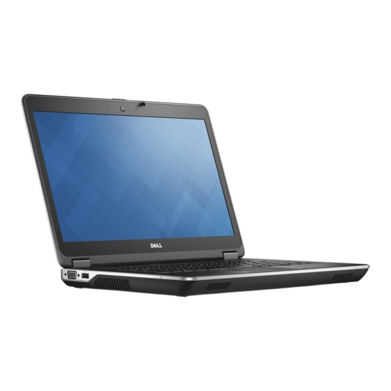 Dell Latitude E6440 Manuel Du Propriétaire