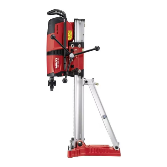 Hilti DD 350-CA Mode D'emploi