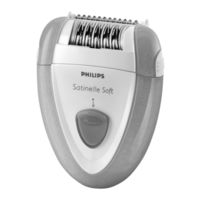 Philips Satinelle Soft HP6408/44 Mode D'emploi