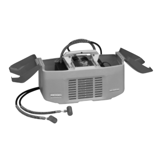 RIDGID SF-2200 Instructions D'utilisation