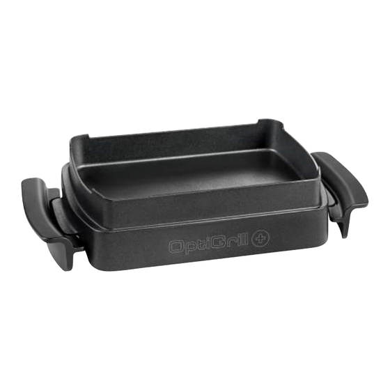 TEFAL OptiGrill Snacking & Baking GC71 Serie Mode D'emploi