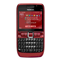 Nokia E63-1 Manuel D'utilisation