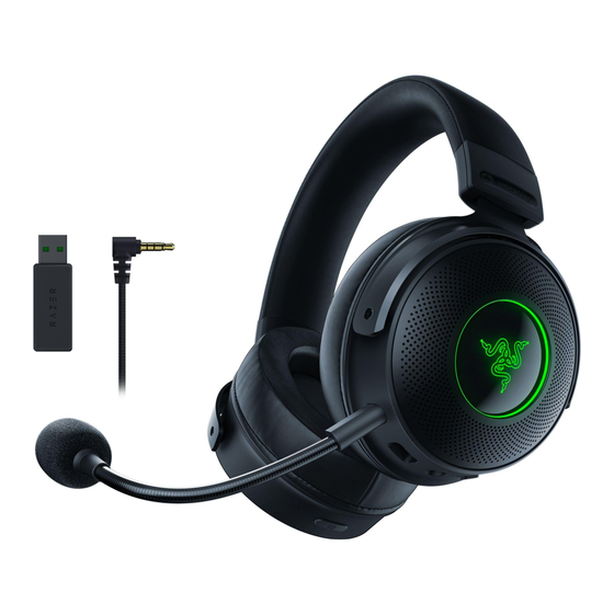 Razer KRAKEN V3 PRO Mode D'emploi