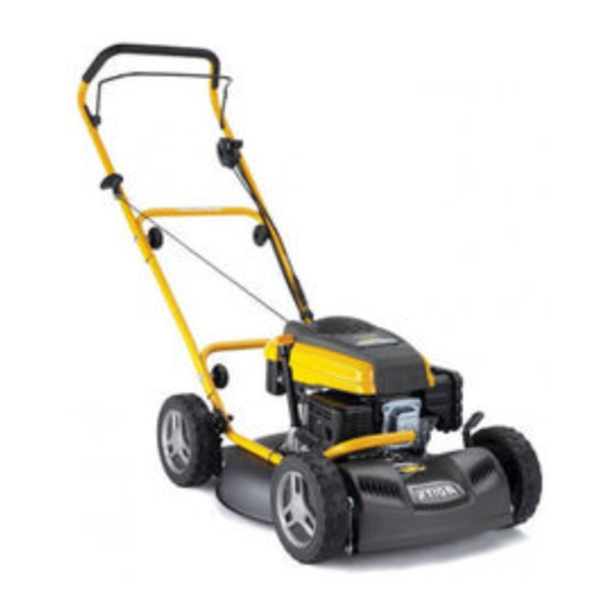 Stiga MCS 504 PRO Handle Serie Manuel D'utilisation