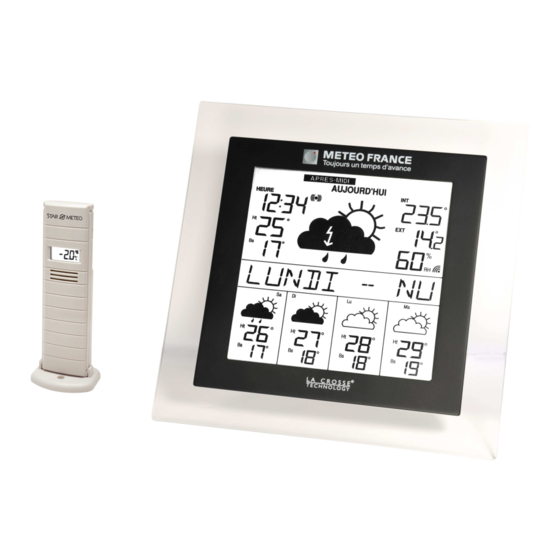 La Crosse Technology WD 9542 Manuels