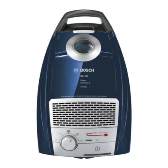 Bosch Free'e GL50 Mode D'emploi