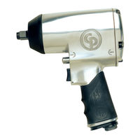 Chicago Pneumatic CP749 Série Manuel De L'opérateur