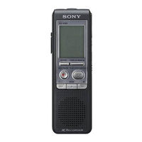 Sony ICD-P320 Mode D'emploi