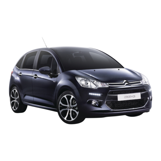 CITROEN C3 Guide D'utilisation