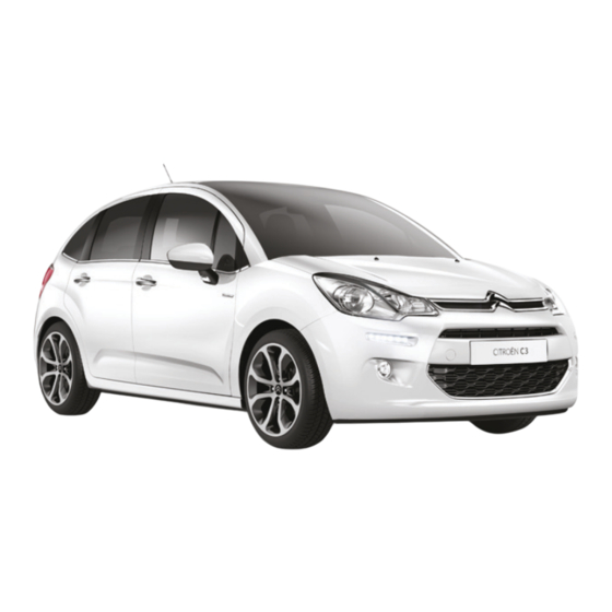 CITROEN C3 Guide D'utilisation