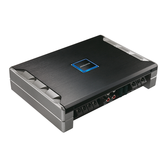 Alpine PDR-M65 Mode D'emploi