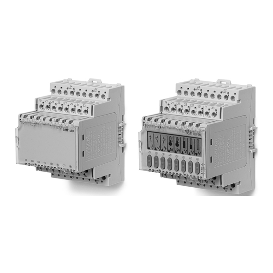 Siemens TX-I/O TXM1.8U Mode D'emploi