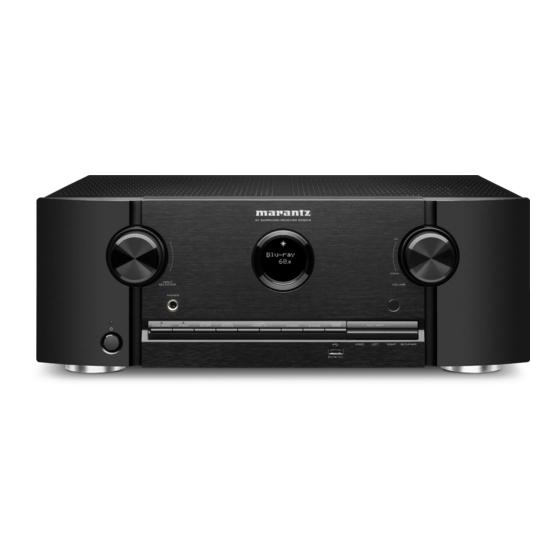 Marantz SR5015 Manuel De L'utilisateur