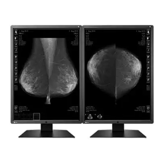 Eizo RadiForce GX550 Notice D'instruction