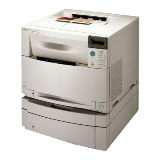 HP color LaserJet 4550 Guide De Mise En Marche