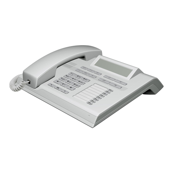 Unify OpenStage 30 T Manuels | ManualsLib