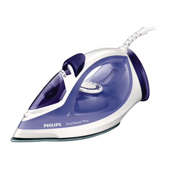 Philips EasySpeed Plus GC2049 Série Manuel De L'utilisateur