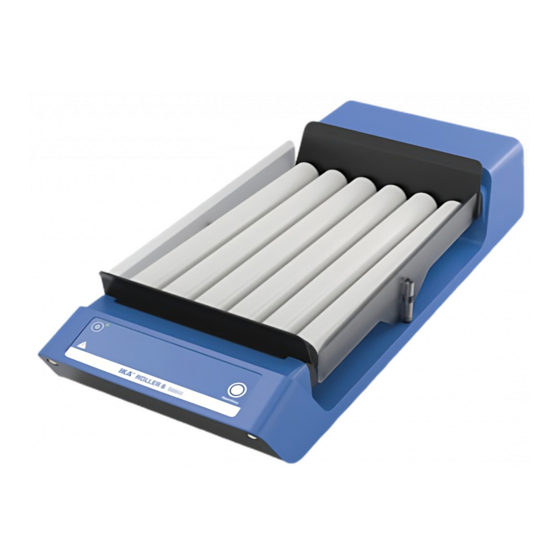 IKA Roller 6 basic Mode D'emploi