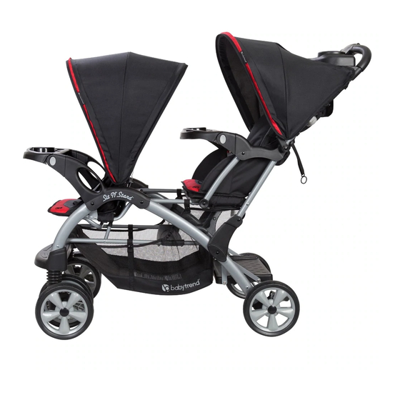 Baby Trend Sit NStand Double Manuel D'instructions