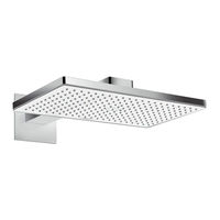 Hansgrohe Rainmaker Select 460 1jet 24003400 Instructions De Montage / Mode D'emploi / Garantie