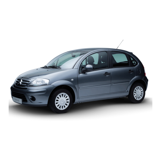 CITROEN C3 PLURIEL Notice D'emploi