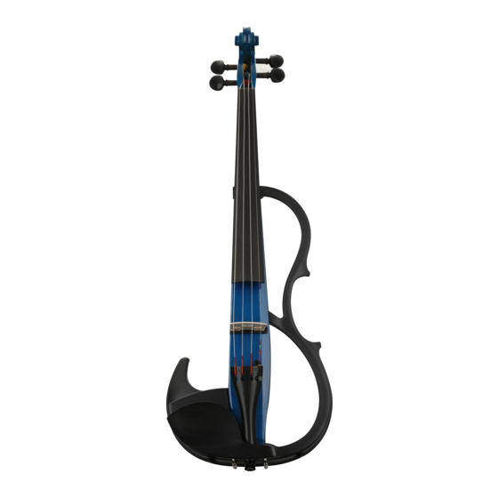 Yamaha Silent Violin SV-200 Mode D'emploi