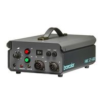 Broncolor HMI 575.800 Mode D'emploi