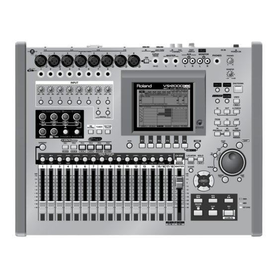 Roland VS-2000 Mode D'emploi