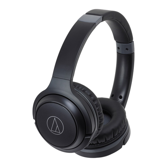 Audio-Technica ATH-S200BT Manuel De L'utilisateur