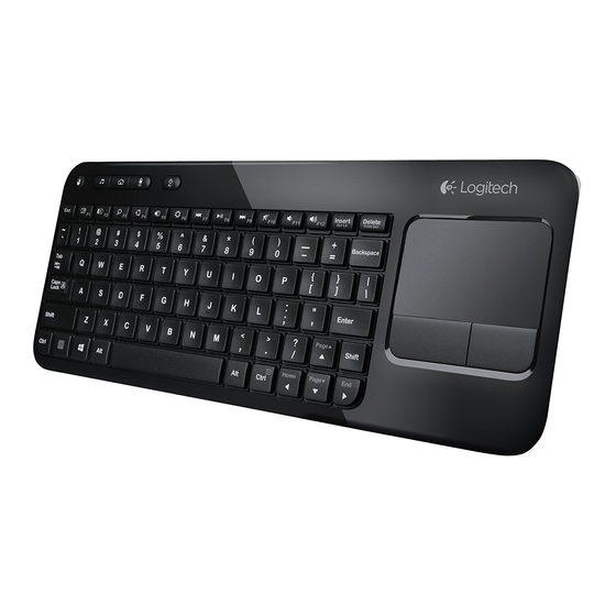 Logitech K410 Guide D'installation