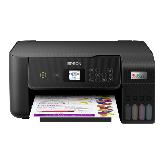 Epson EcoTank ET-2821 Fiche Technique