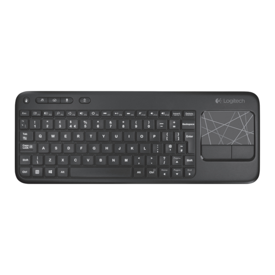 Logitech K410 Guide Rapide