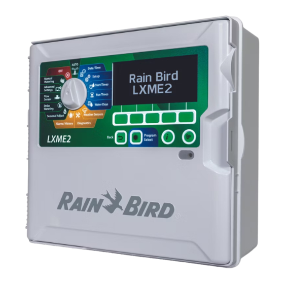 Rain Bird LXME2 Serie Guide D'installation, De Programmation Et D'utilisation