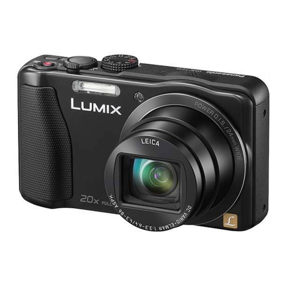 Panasonic Lumix DMC-TZ35 Mode D'emploi Des Caractéristiques Avancées