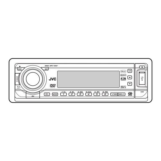 JVC KD-DV6202 Manuel D'instructions