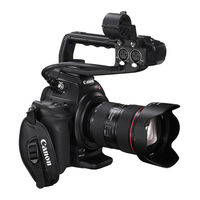 Canon EOS C100 Mode D'emploi
