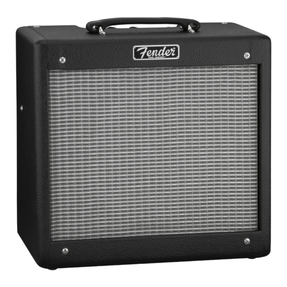 Fender Pro Junior PR-257 Manuels