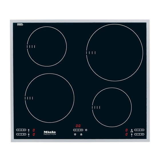 Miele KM 5941 Mode D'emploi Et Notice De Montage