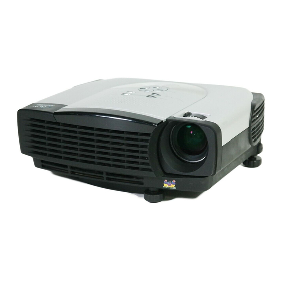 ViewSonic PJ458D Guide Rapide De Début