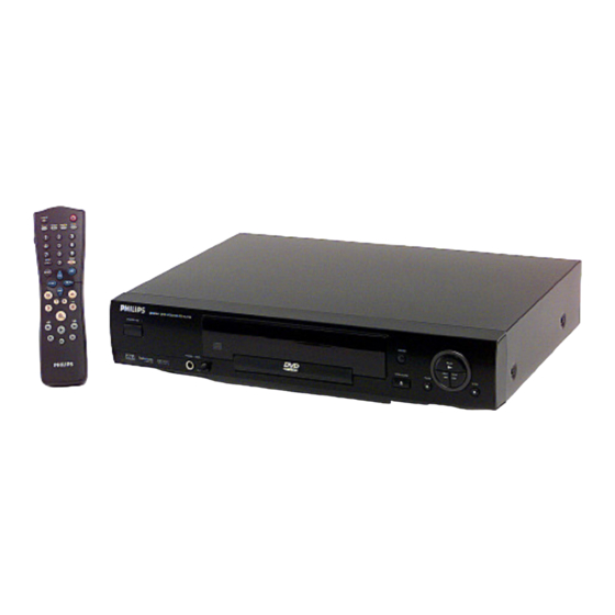 Philips DVD 761 Manuel D'utilisation