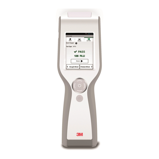 3M Clean-Trace Guide De Démarrage Rapide