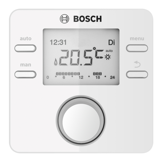 Bosch CR 100 Notice D'installation