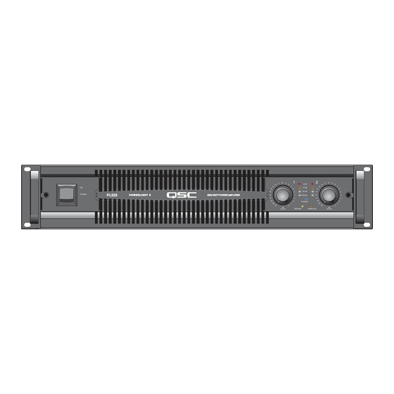 QSC POWERLIGHT 3 Serie Manuel D'utilisation